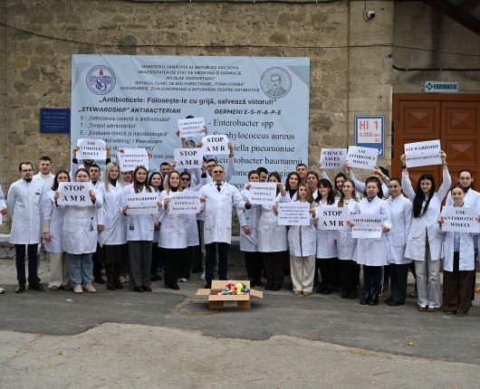Flashmob dedicated to European Antibiotic Awareness Day